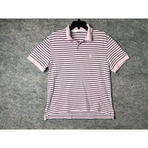 Brooks Brothers Shirt Mens Medium Pink Polo Golf Lightweight Casual 346